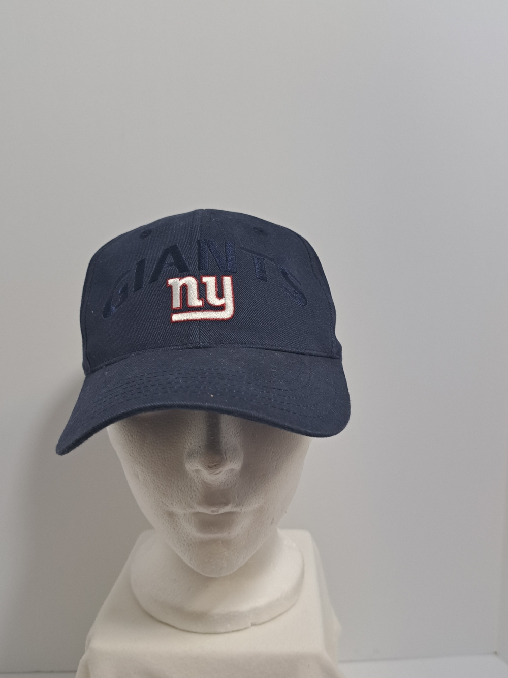NFL New York Giants Navy Blue Baseball Cap with White & Red 'ny' Logo